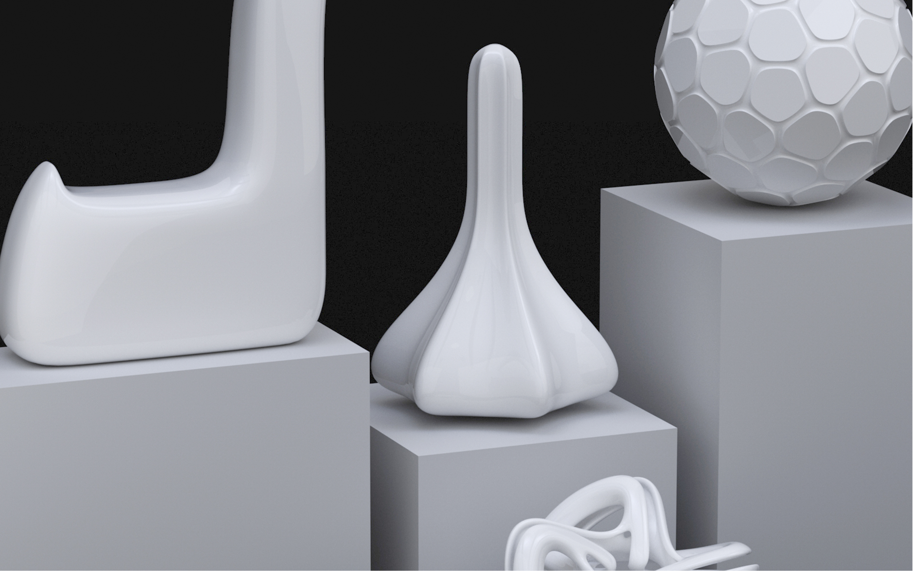 Arnold，TS，Organic form，texture，ceramics，Metal，