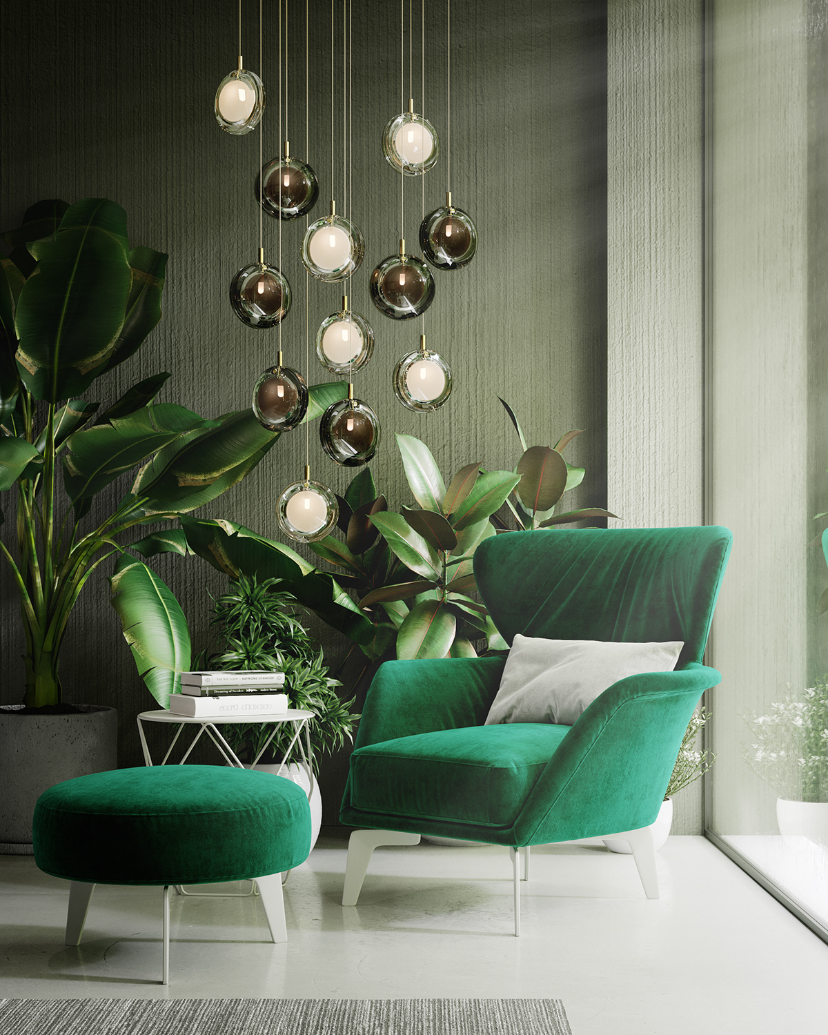 BOMMA，Home Furnishing，Cinema 4D，lamps and lanterns，Lens Amber & Smoke，