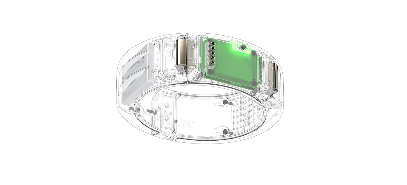 Ankle electronic Bracelet，GPS tracking，Fast charging，