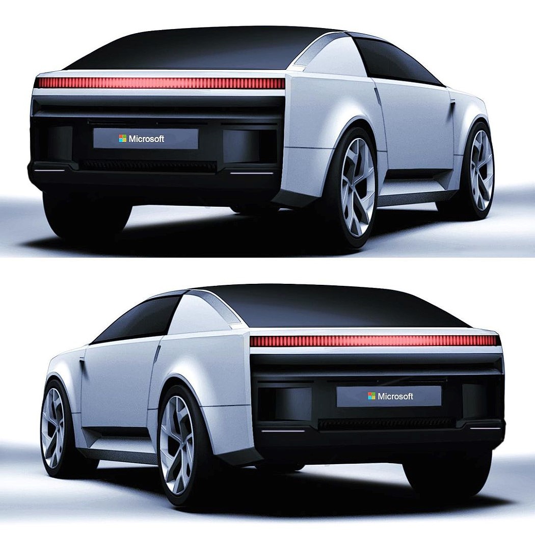Surface Car，汽车设计，敞篷车，自动驾驶，概念，