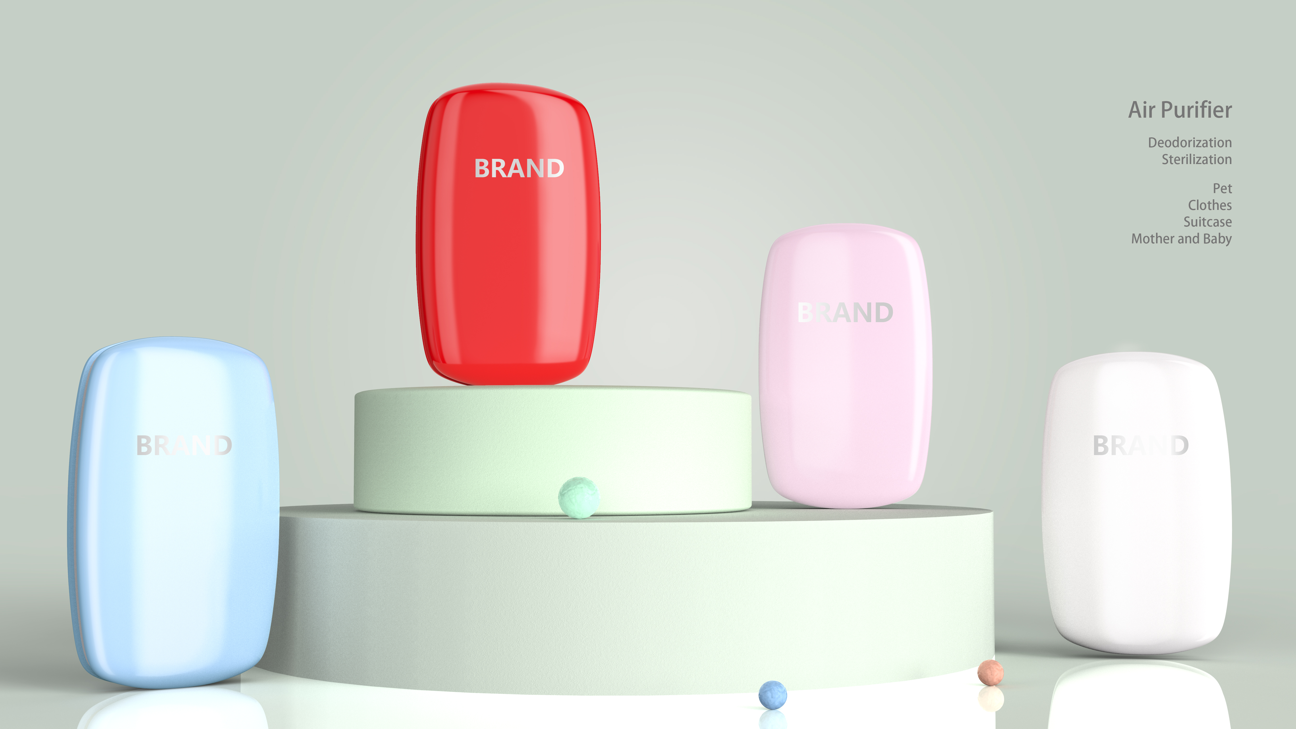 air cleaner，Portable，product design，industrial design，