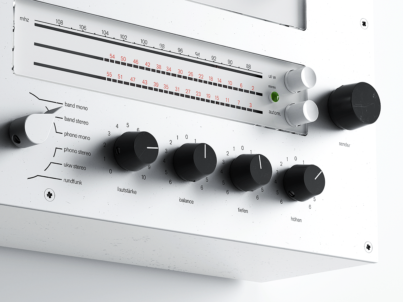 Braun TS 45，3d建模，渲染，工业设计，