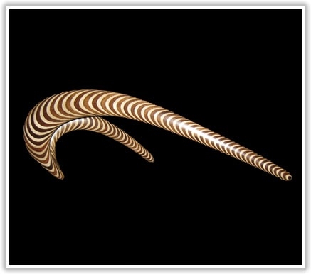 Wood carving，streamline，Log，