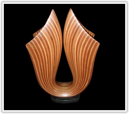 Wood carving，streamline，Log，