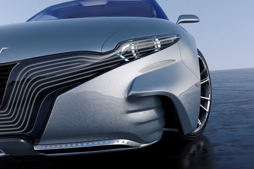 tesla，New design，front panel，dissipate heat，