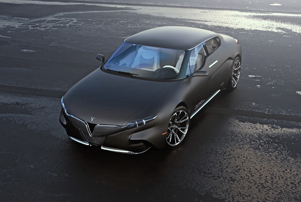 tesla，New design，front panel，dissipate heat，