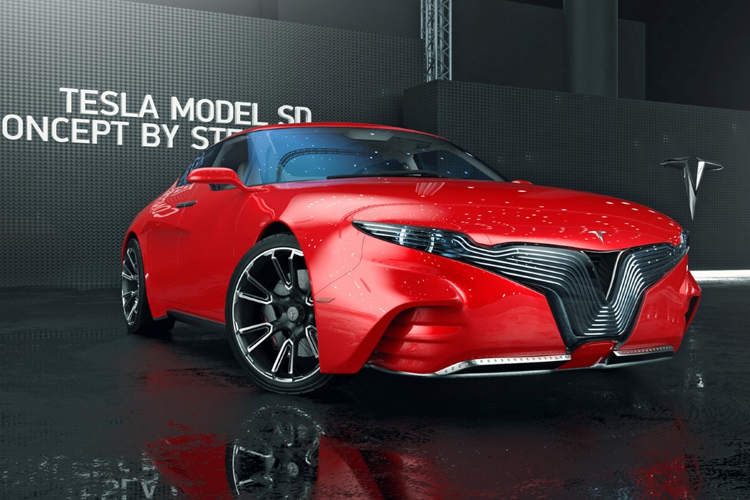 tesla，New design，front panel，dissipate heat，