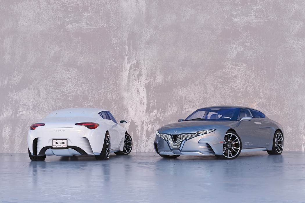 tesla，New design，front panel，dissipate heat，