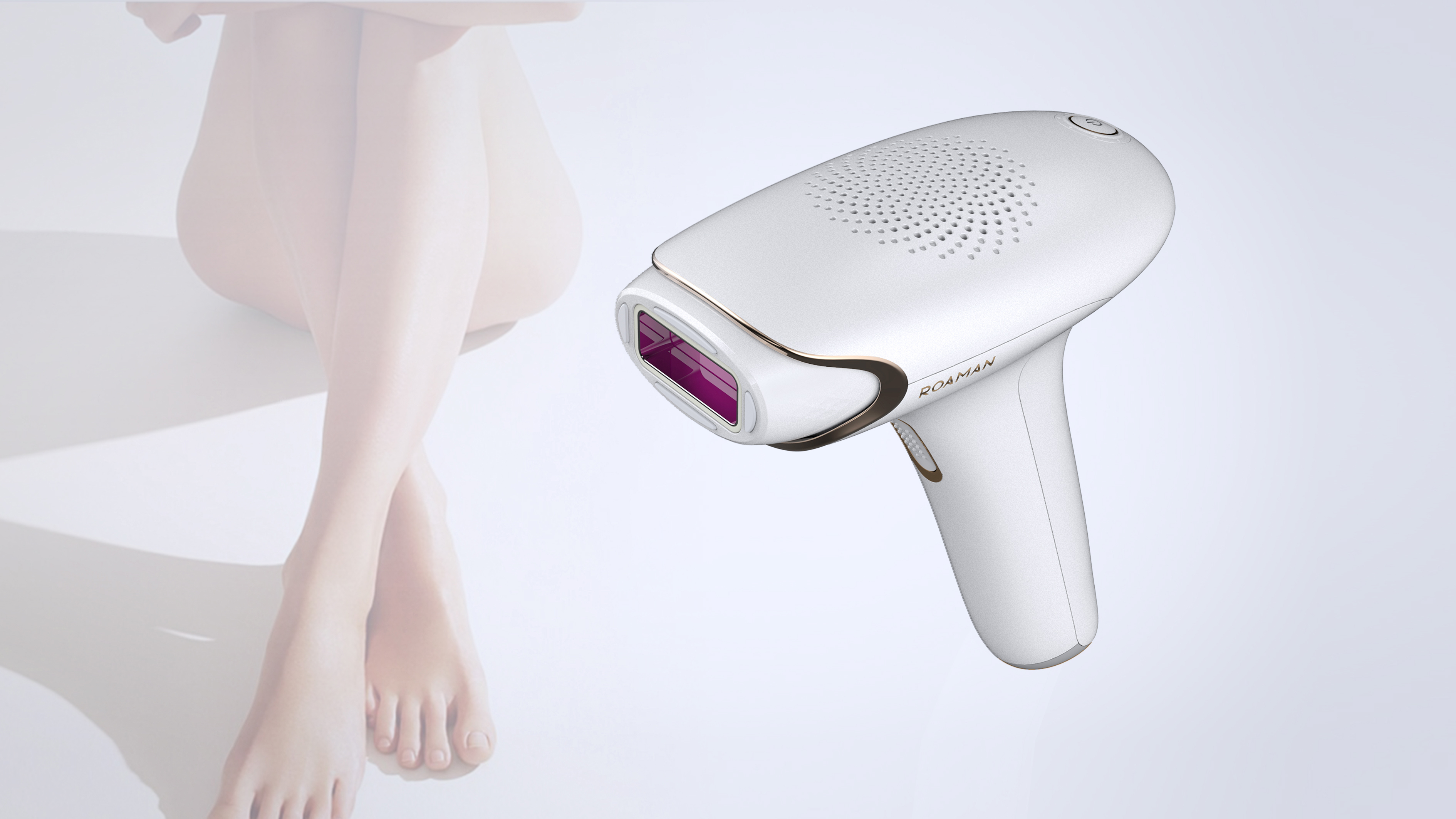 min design，Designer point of view，Personal care，Laser hair removal instrument，