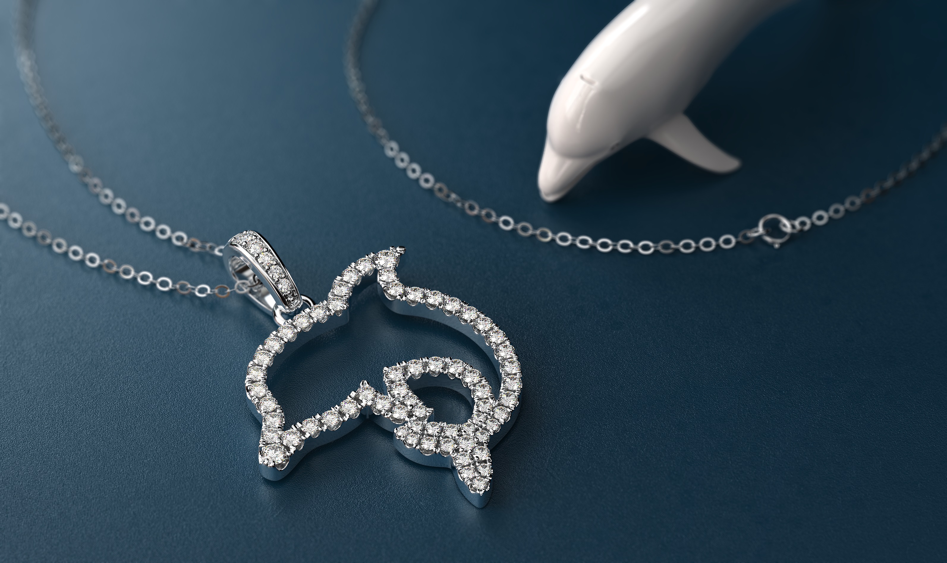 Jewelry rendering，keyshot，octane，Diamonds，Caibao，Jewelry design，