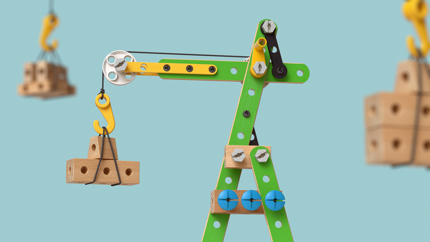BRIO Builder，Toys，Building blocks，originality，