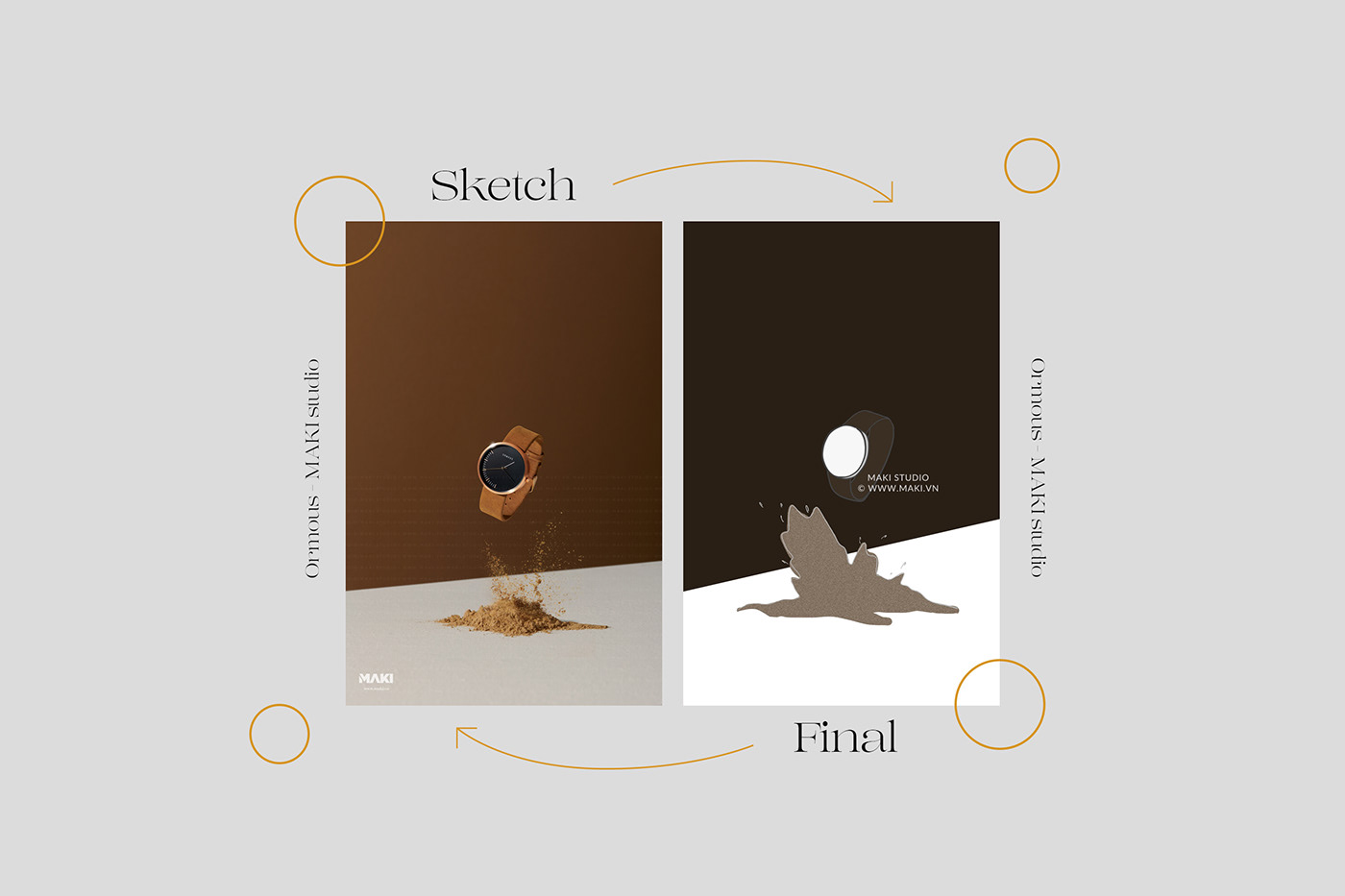 Wrist watch，Minimalism，Photography，Set design，