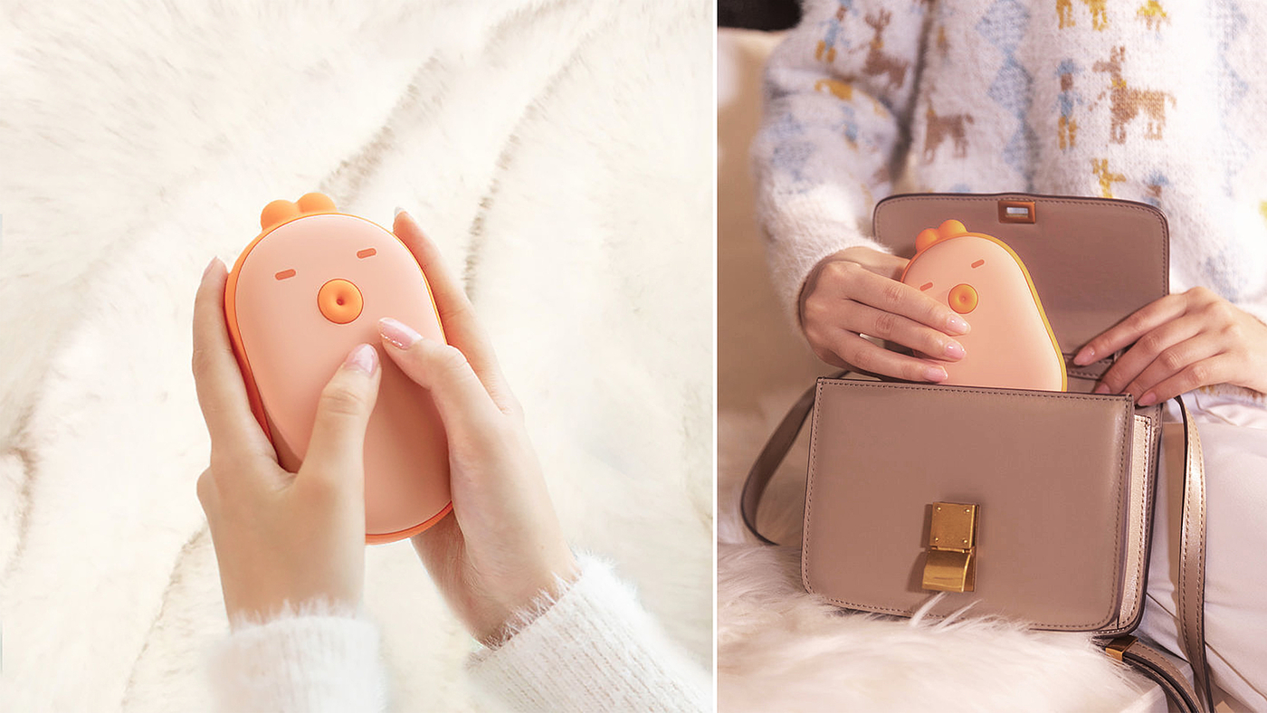 Hand warmer，rabbit，IP，lovely，Sprouting tide，portable source，