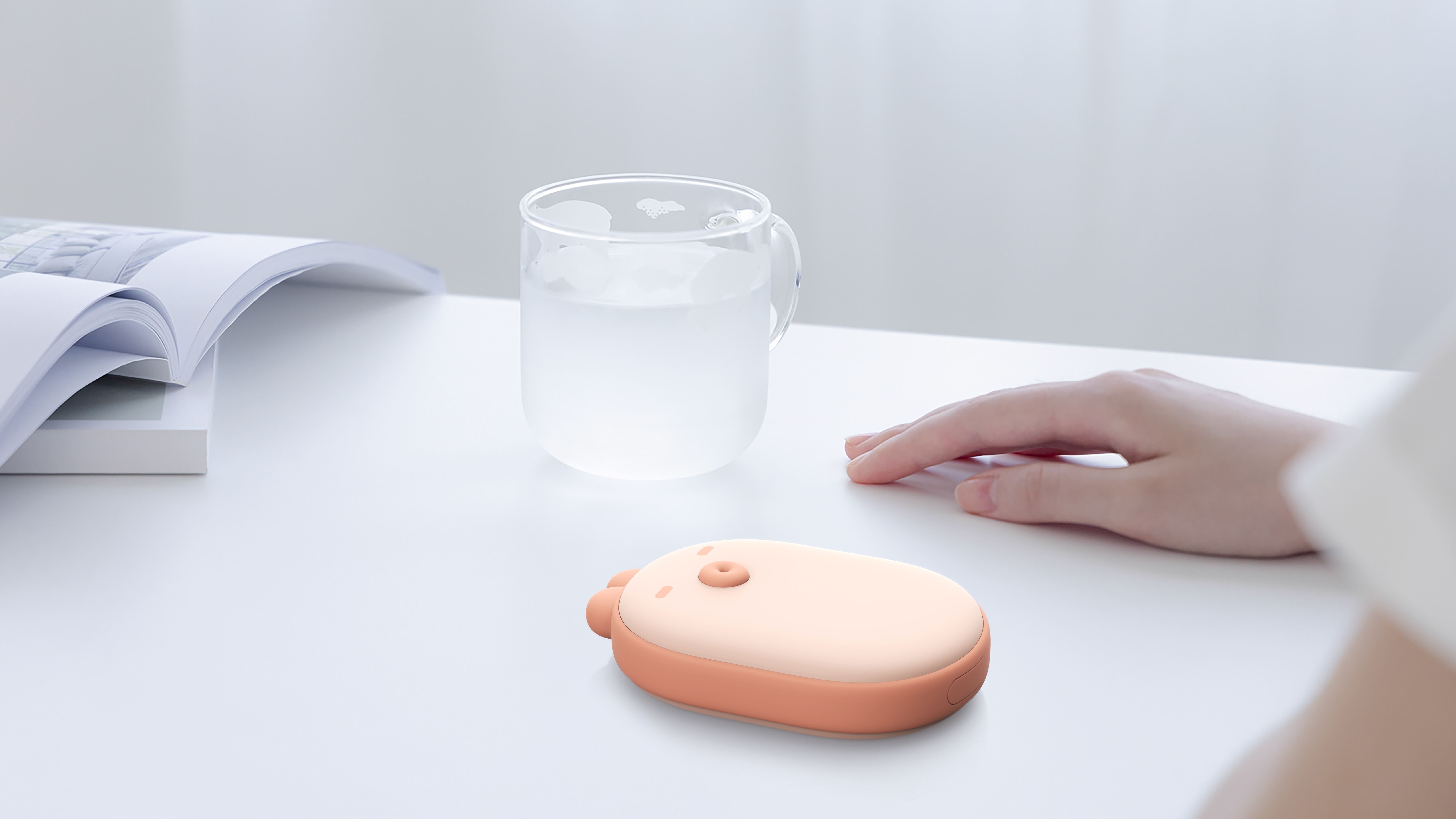 Hand warmer，rabbit，IP，lovely，Sprouting tide，portable source，