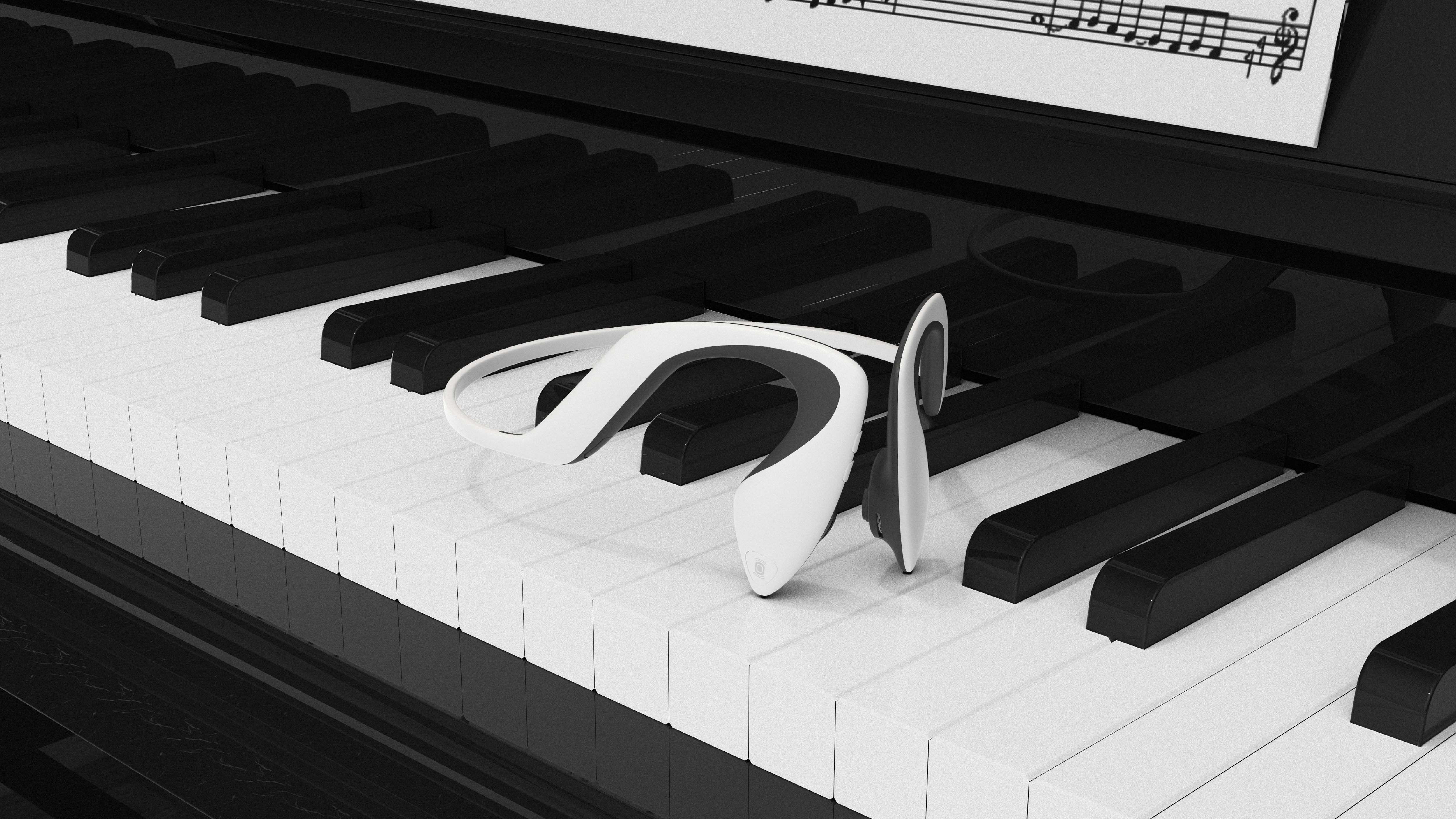 headset，Bone conduction earphone，