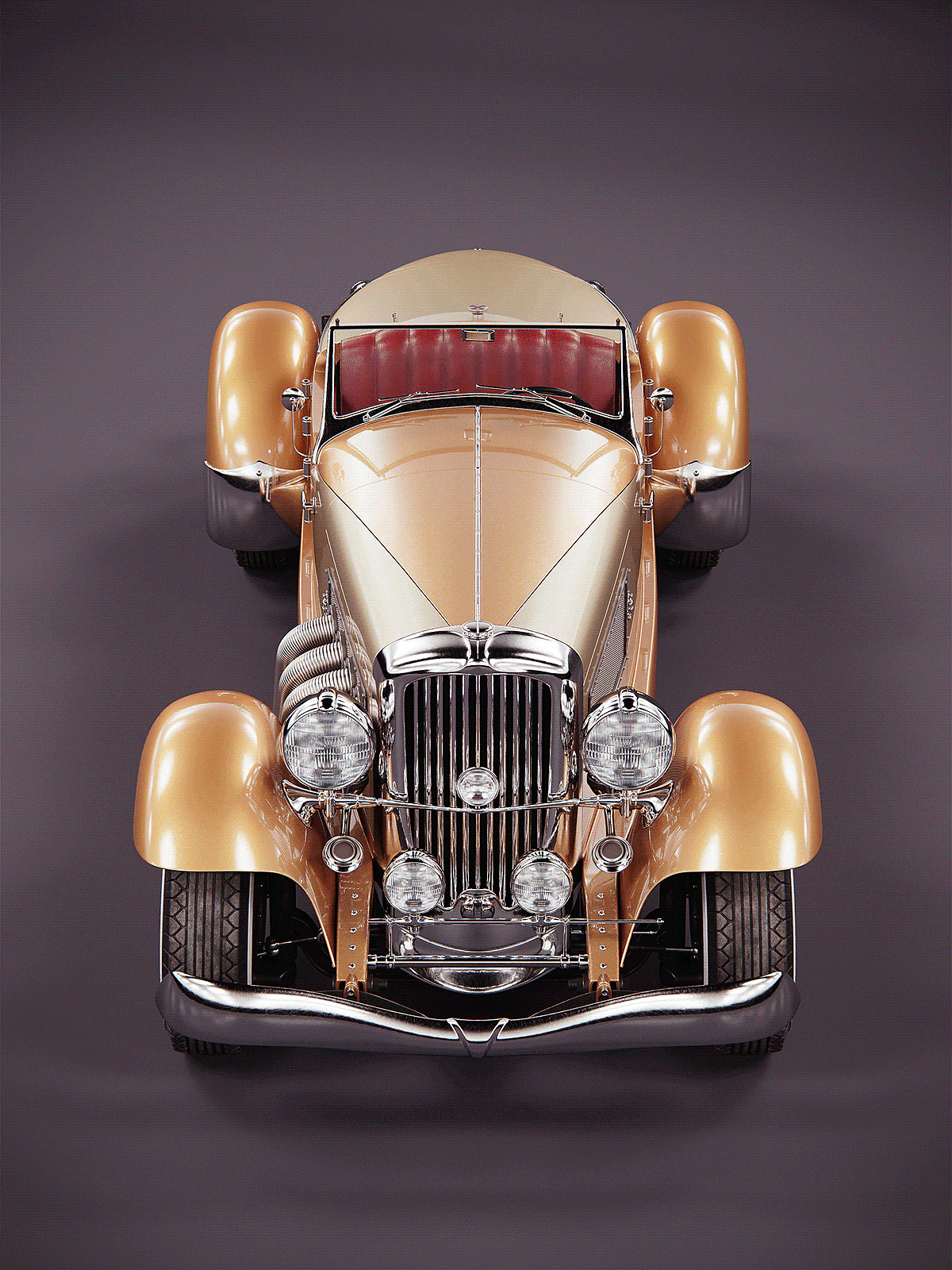 automobile，classic，cgi，3D model，