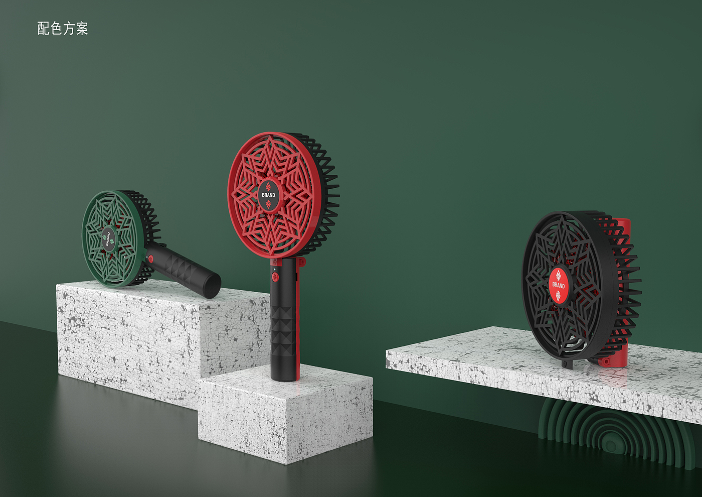 electric fan，Cultural and creative products，
