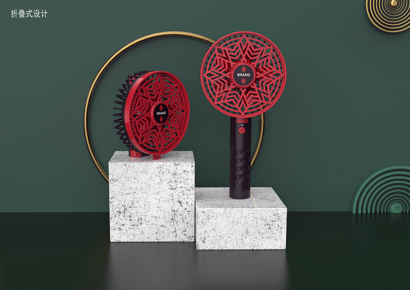 electric fan，Cultural and creative products，