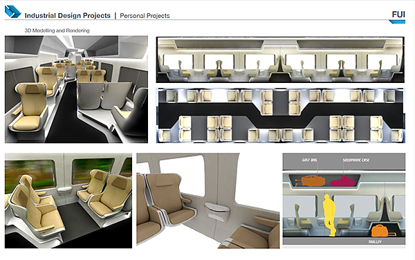 FUI - Train Interior Concept - 普象网