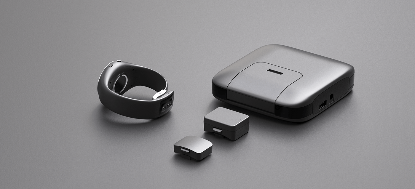 Home curfew system，designgree.，app，Bracelet，monitor，