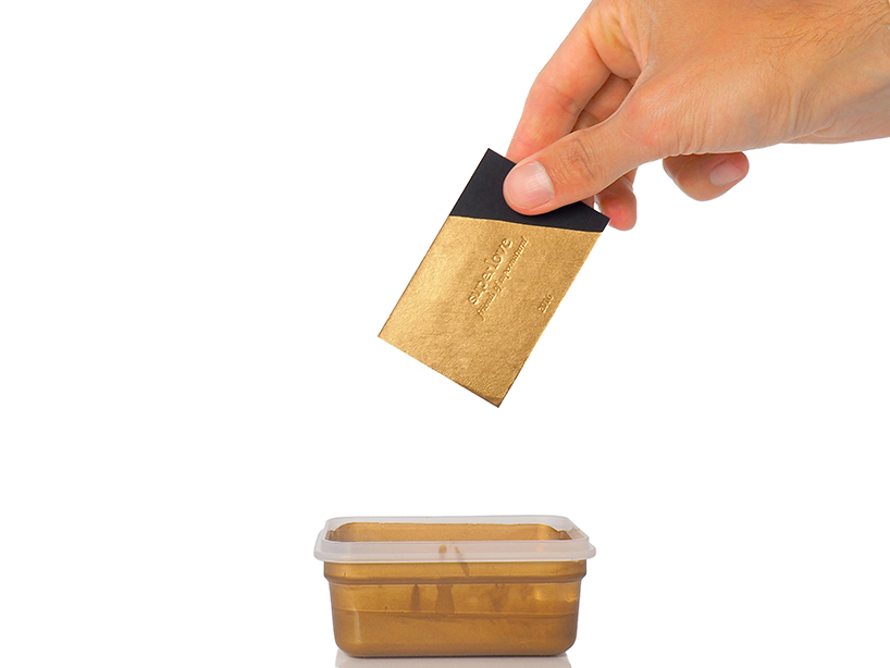 manual，business card，gold-plated，Golden pigment，