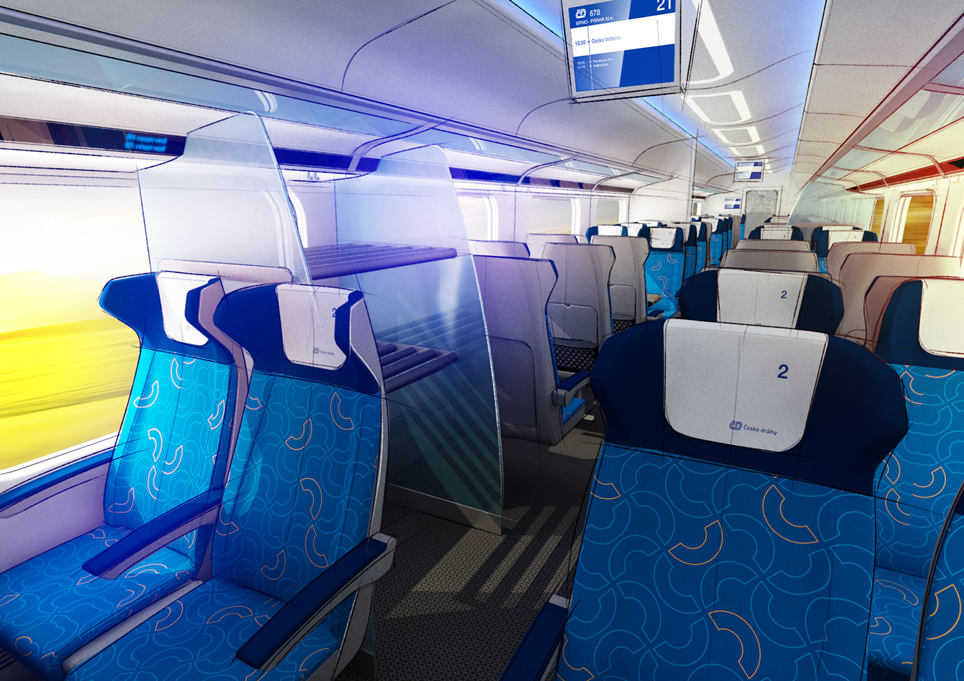 TRAIN INTERIOR - 普象网