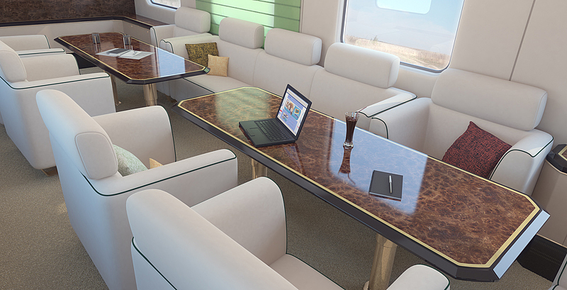 train interior design #2 - 普象网