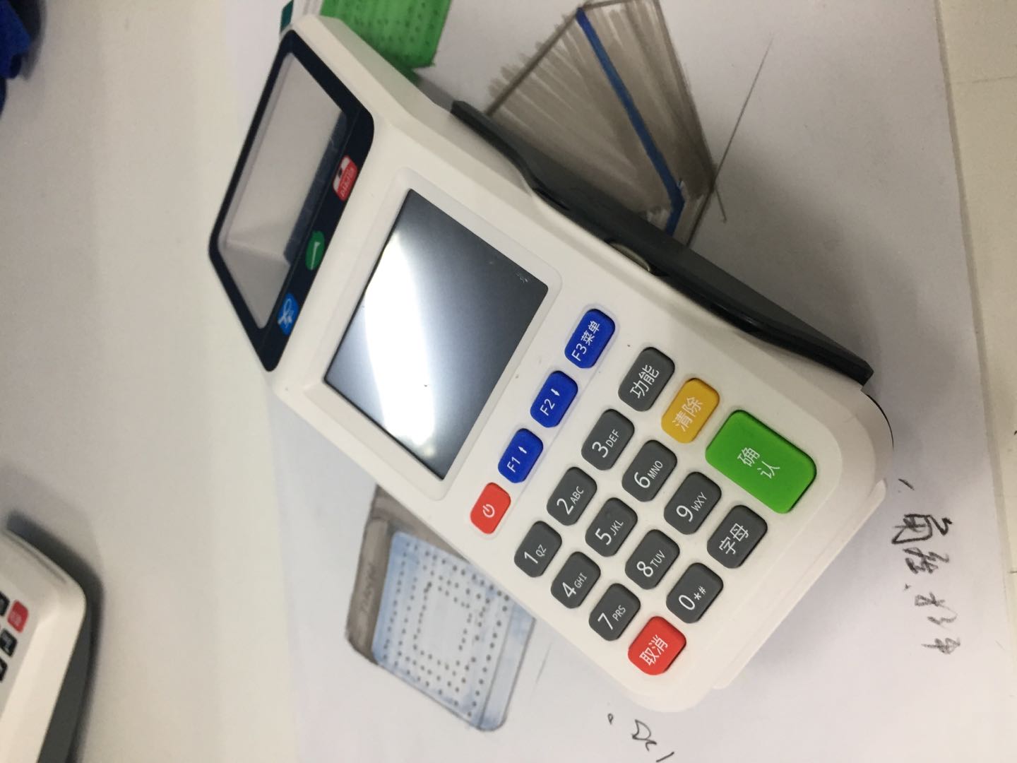POS machine，Code scanning terminal，Financial equipment，