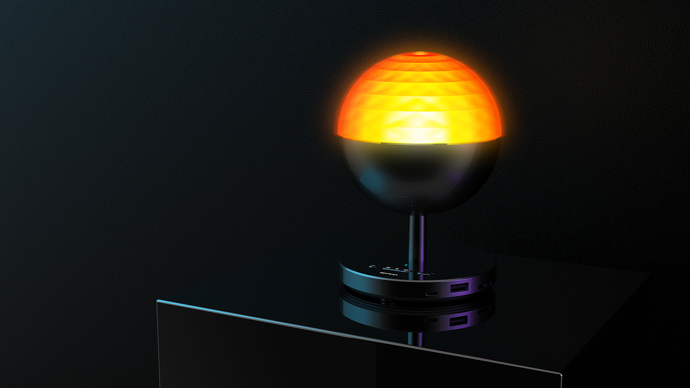 Bluetooth lantern, sense of technology, globe，