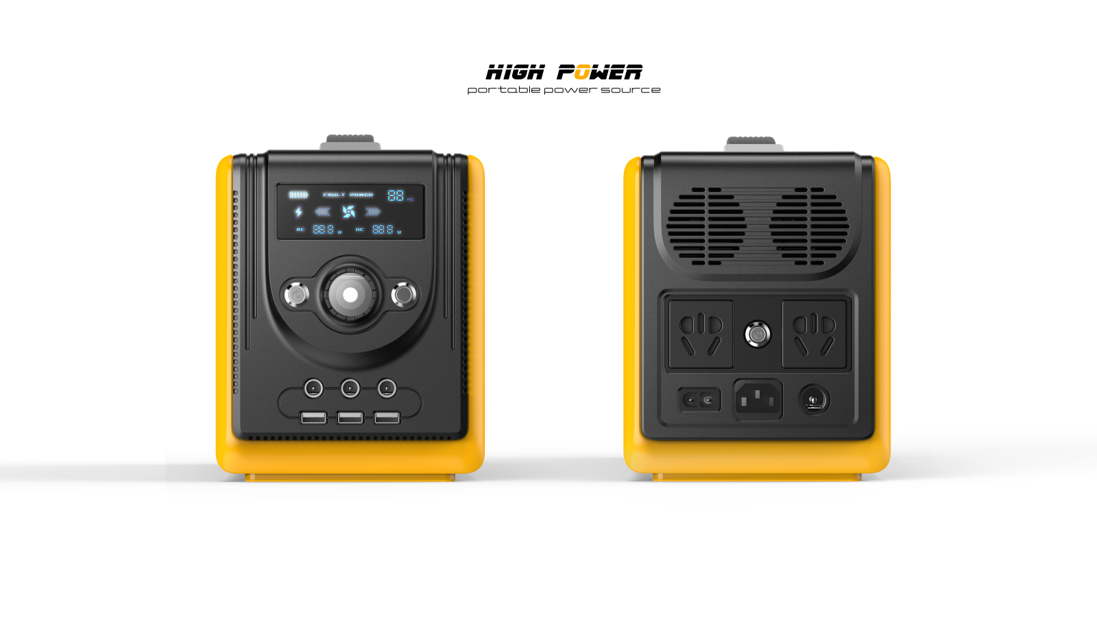 Large mobile power supply (I'm here to make up)，