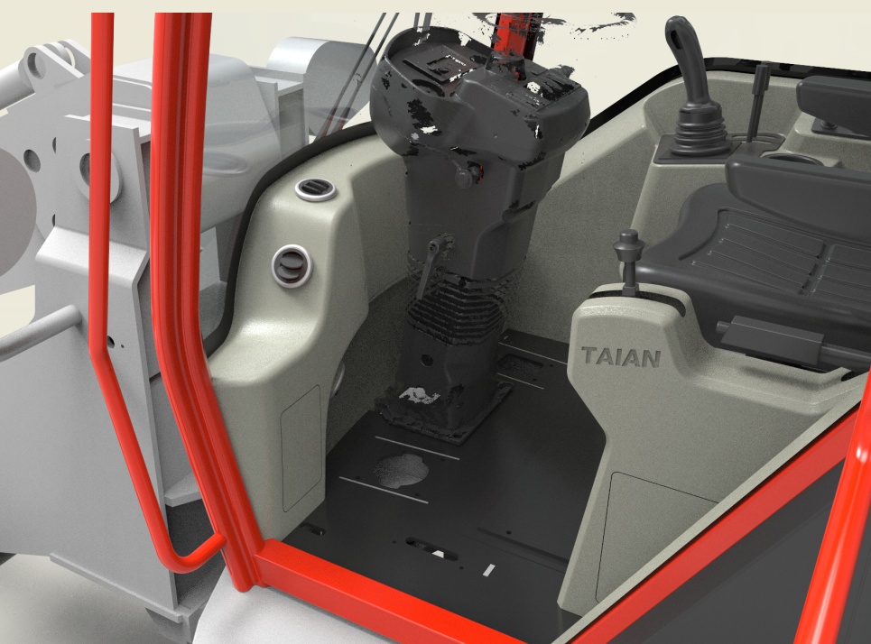 Coating design，Appearance design，construction machinery，industrial design，