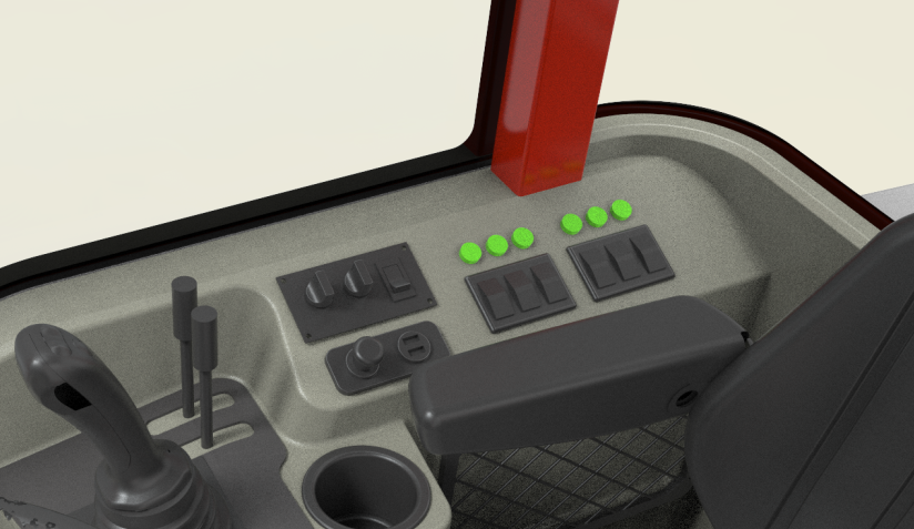 Coating design，Appearance design，construction machinery，industrial design，