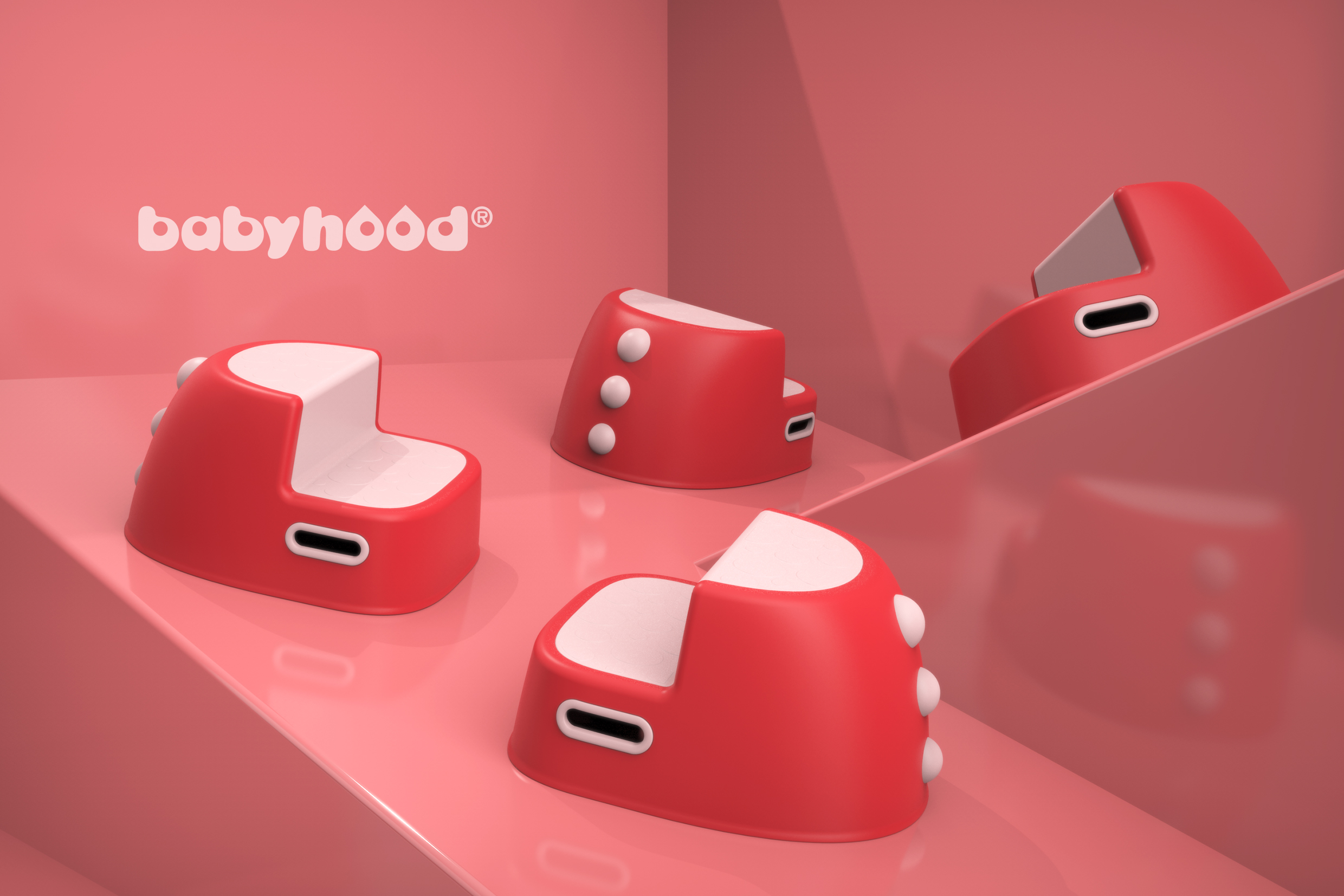 Children's double stool，