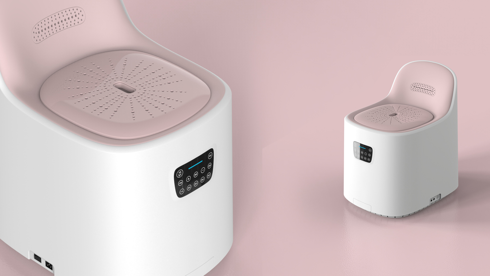 Moxibustion chair, sitting moxibustion, waist guilt, wet moxibustion，