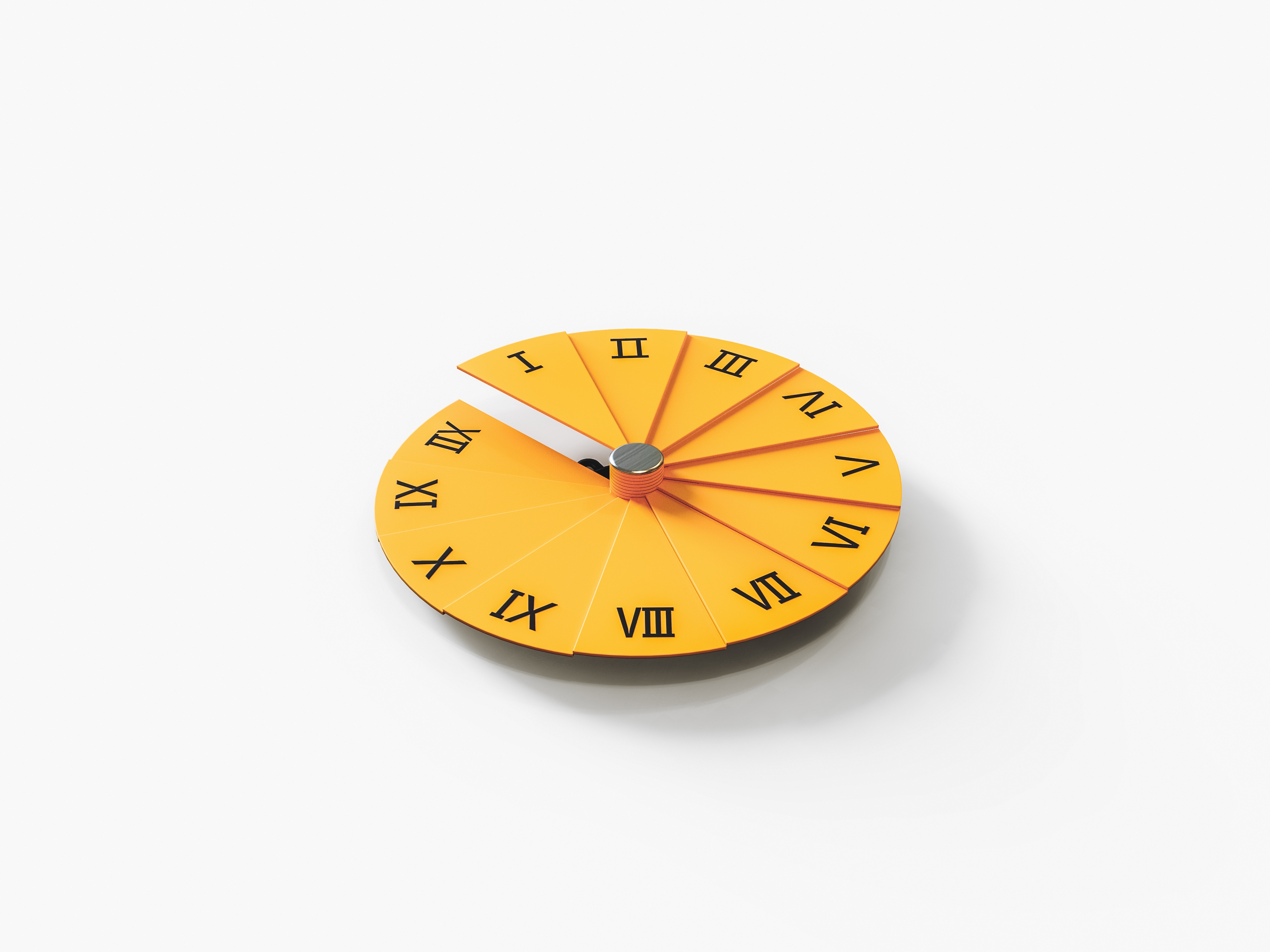 Pizza，time，clock，interest，orange，