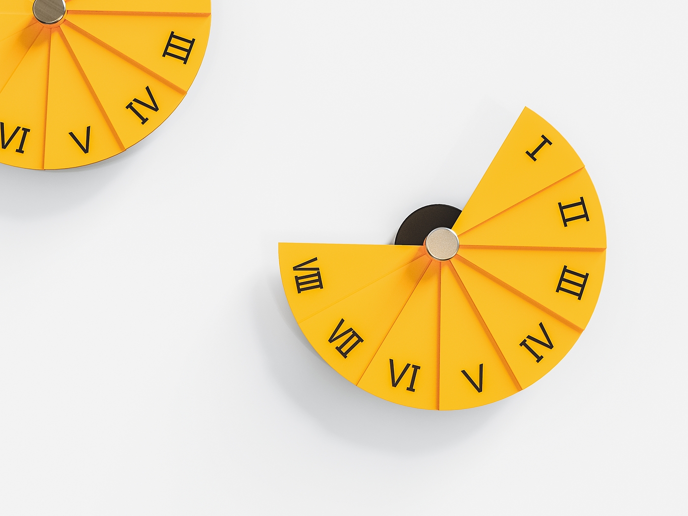 Pizza，time，clock，interest，orange，