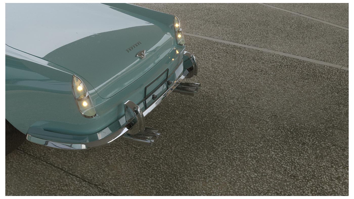 3D rendering，