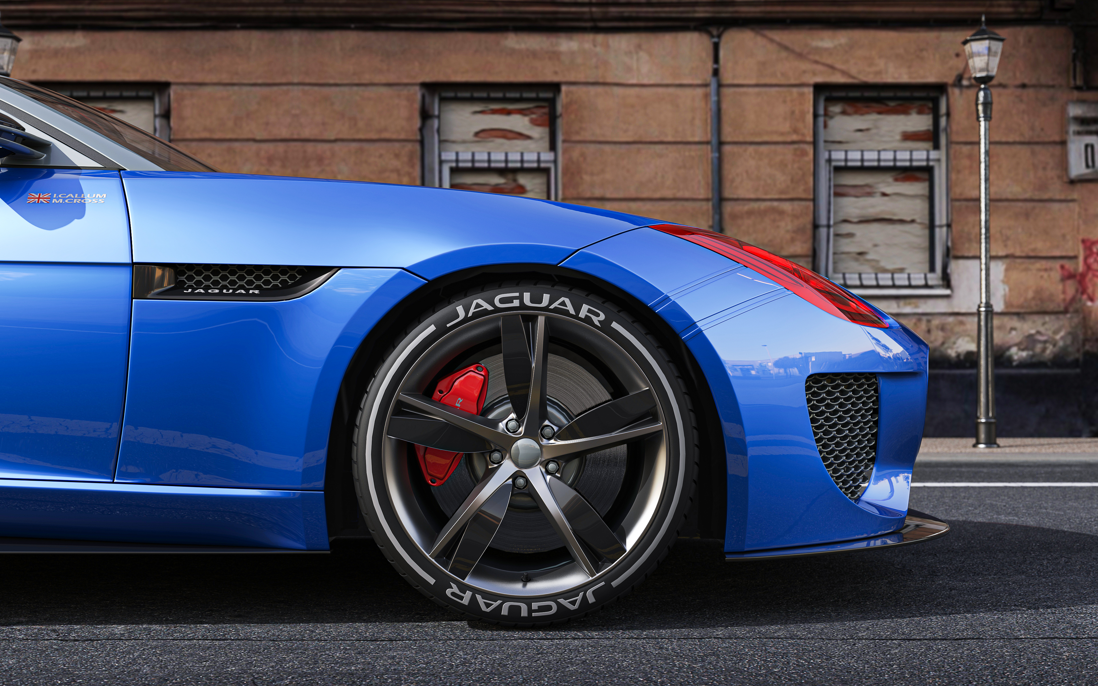 Car rendering，