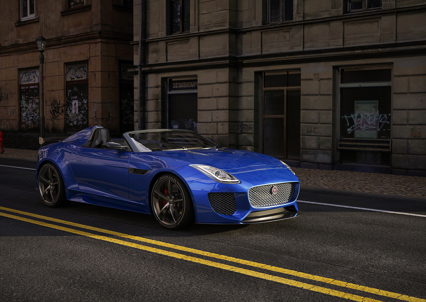 Car rendering，