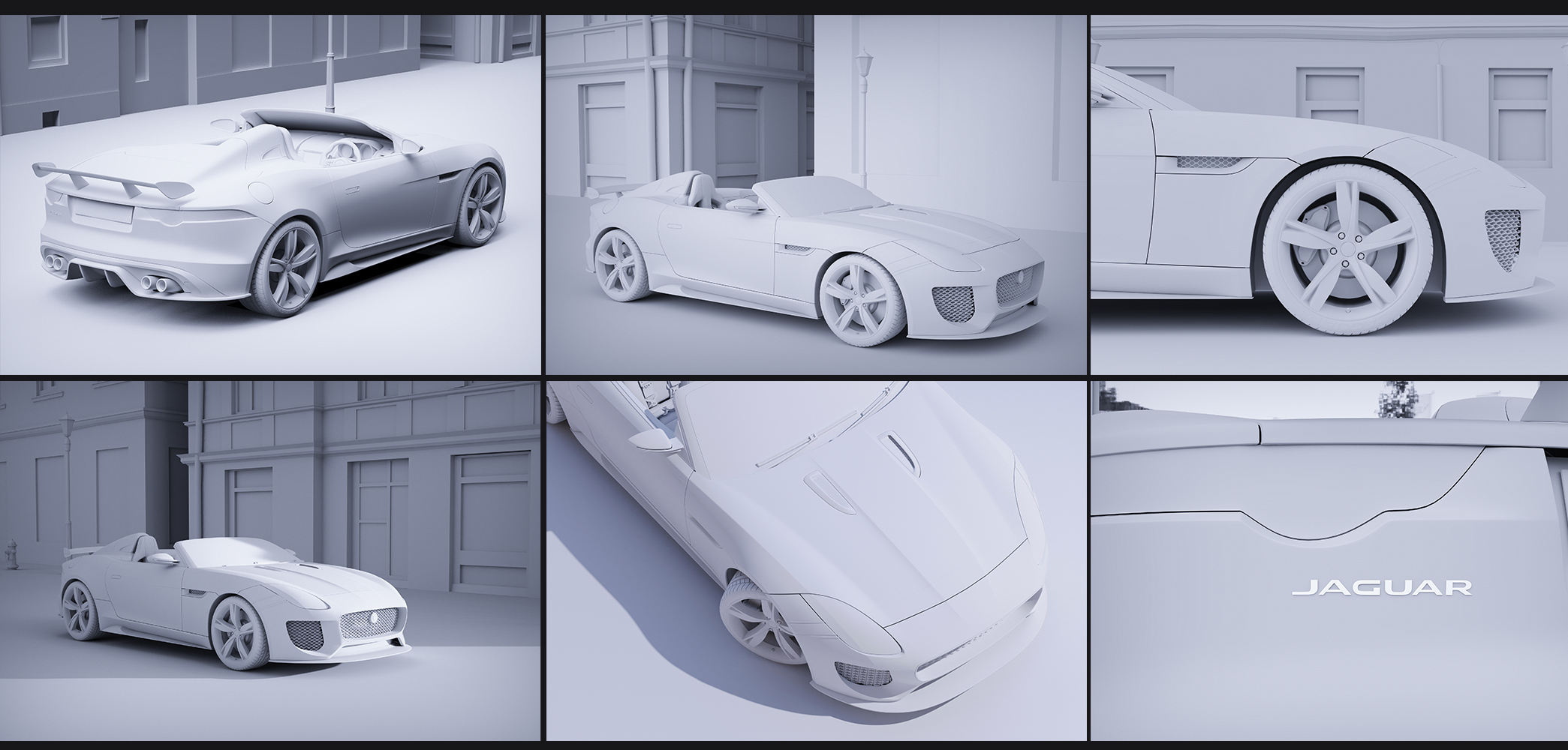 Car rendering，
