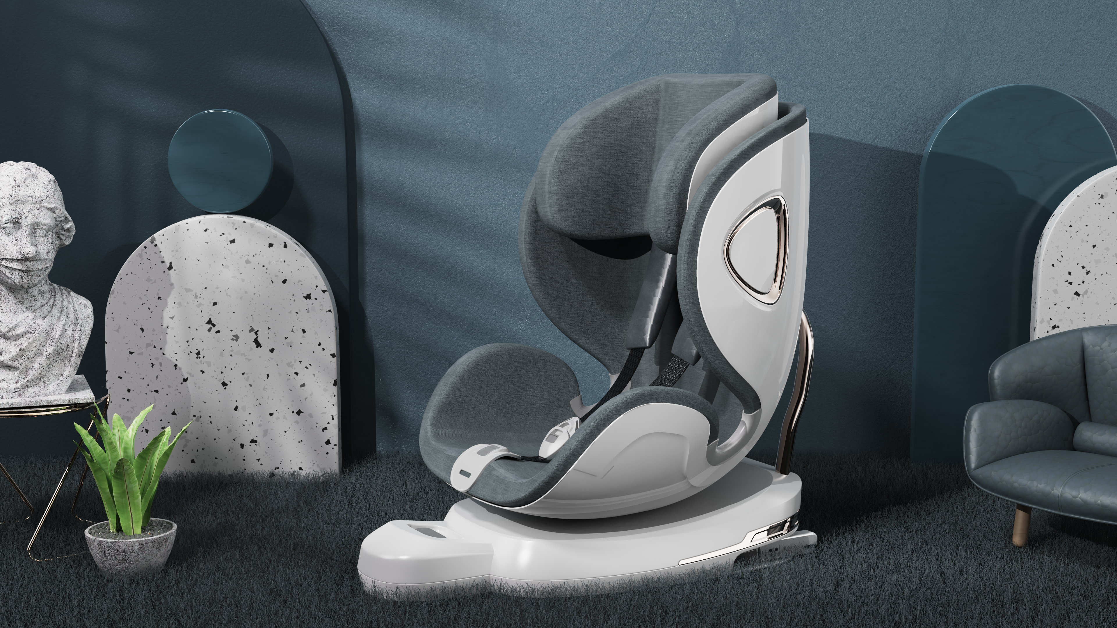 Mother and baby，Safety seat，baby，