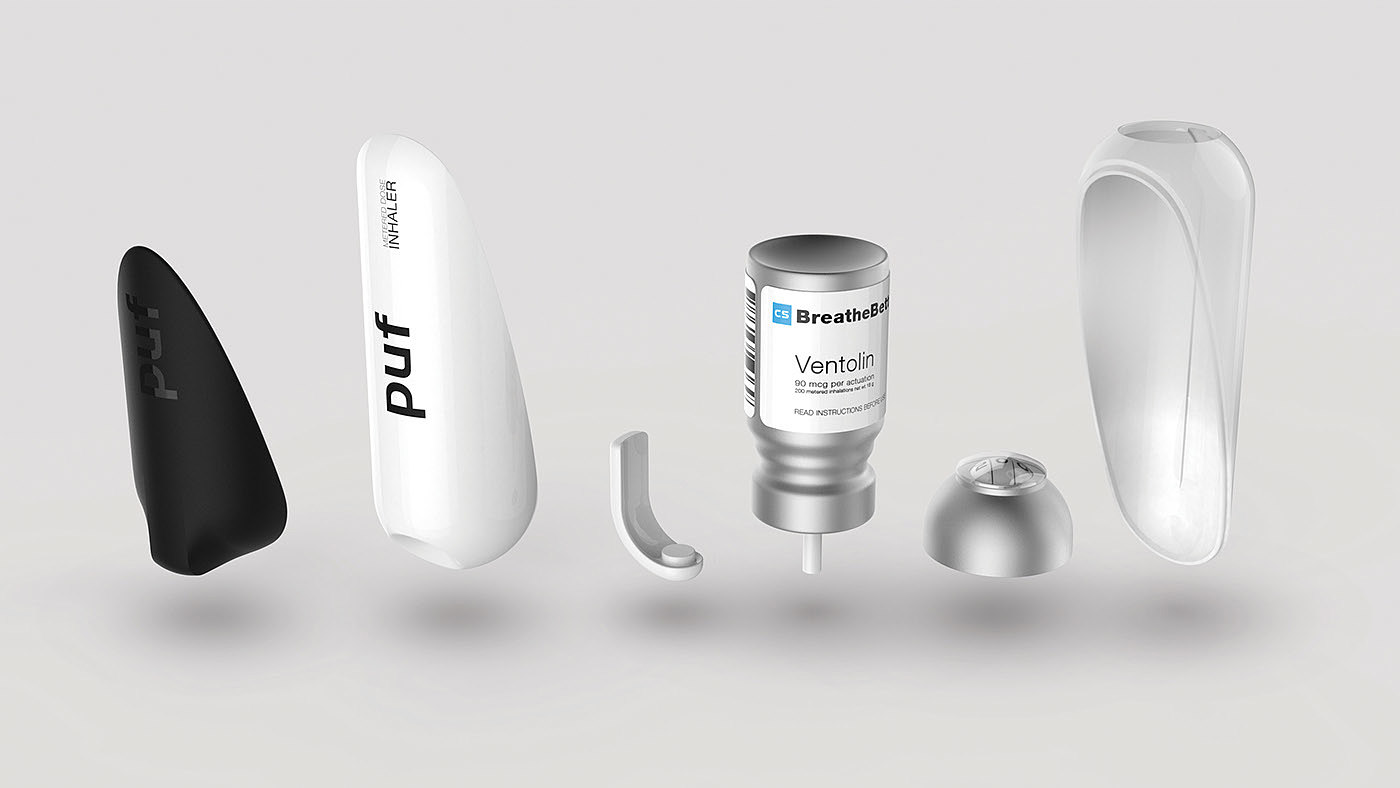 Metered inhaler，asthma，level of appearance，Portable，Sustainable use，