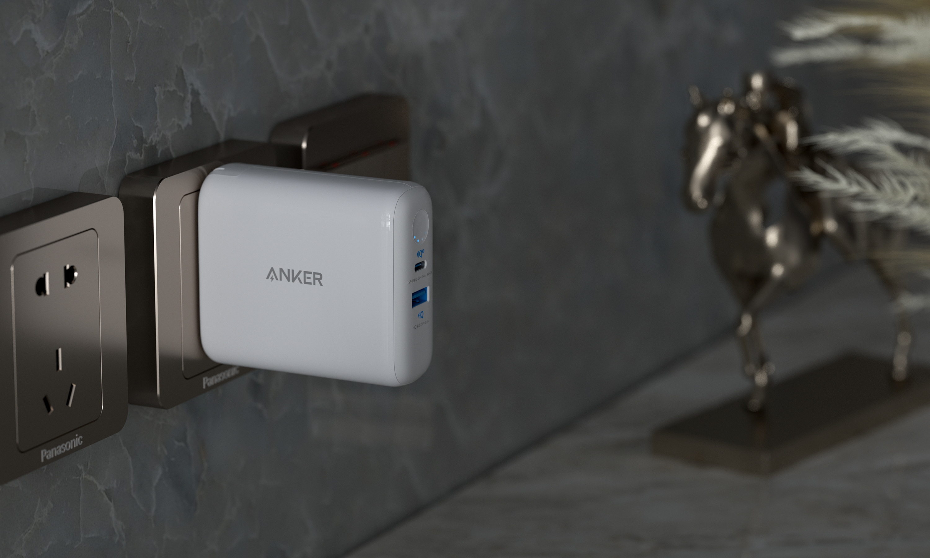 electronic product，Product rendering，portable source，portable battery，Charger，