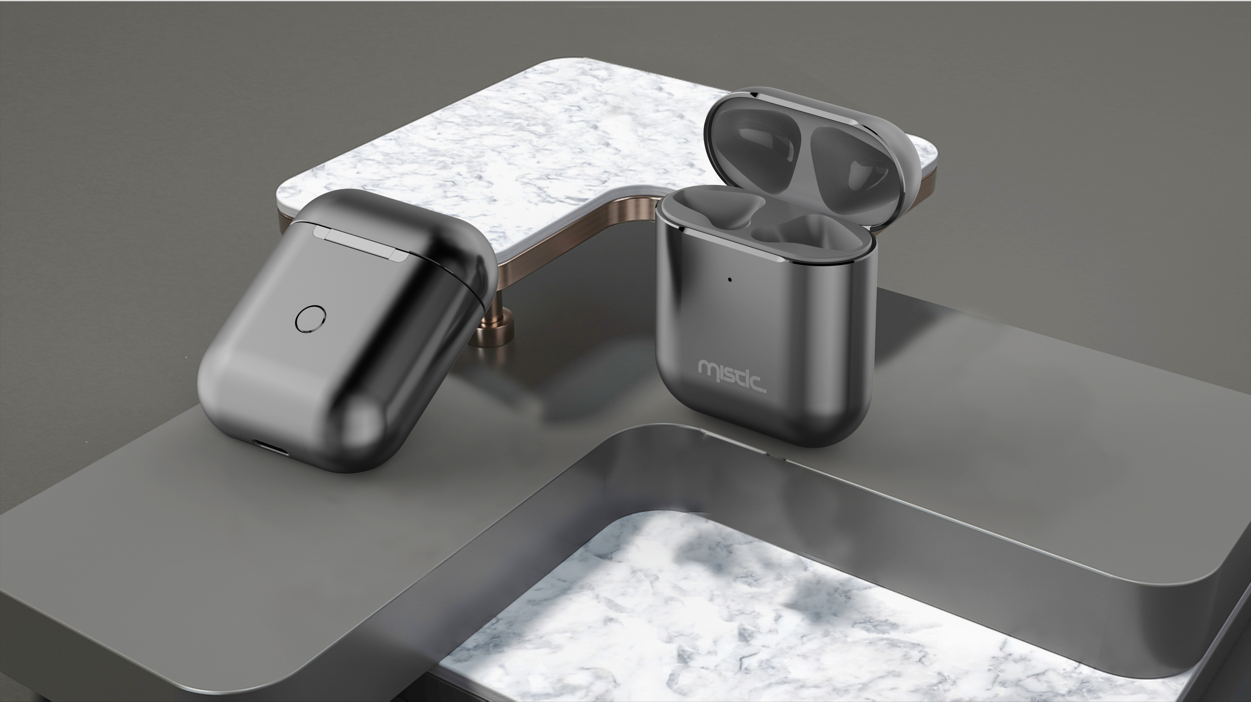 Zinc alloy - metallic texture，