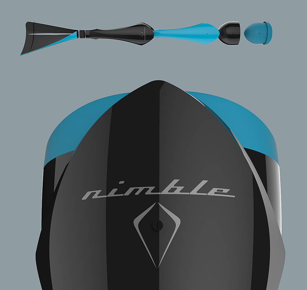 Disabled，Swimming，streamline，carbon fibre，Aquatic prosthesis，