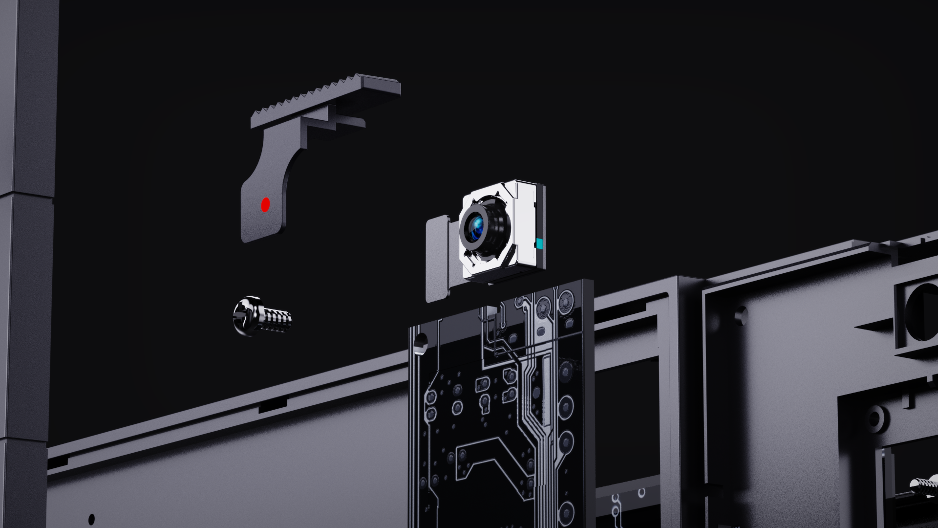 Smart home screen，video rendering ，keyshot，Red dot award，Central control screen，