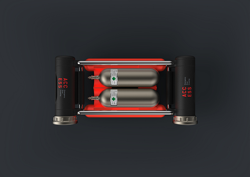 ACCESS，Emergency rescue，River crossing artifact，an accident，Equipment size，