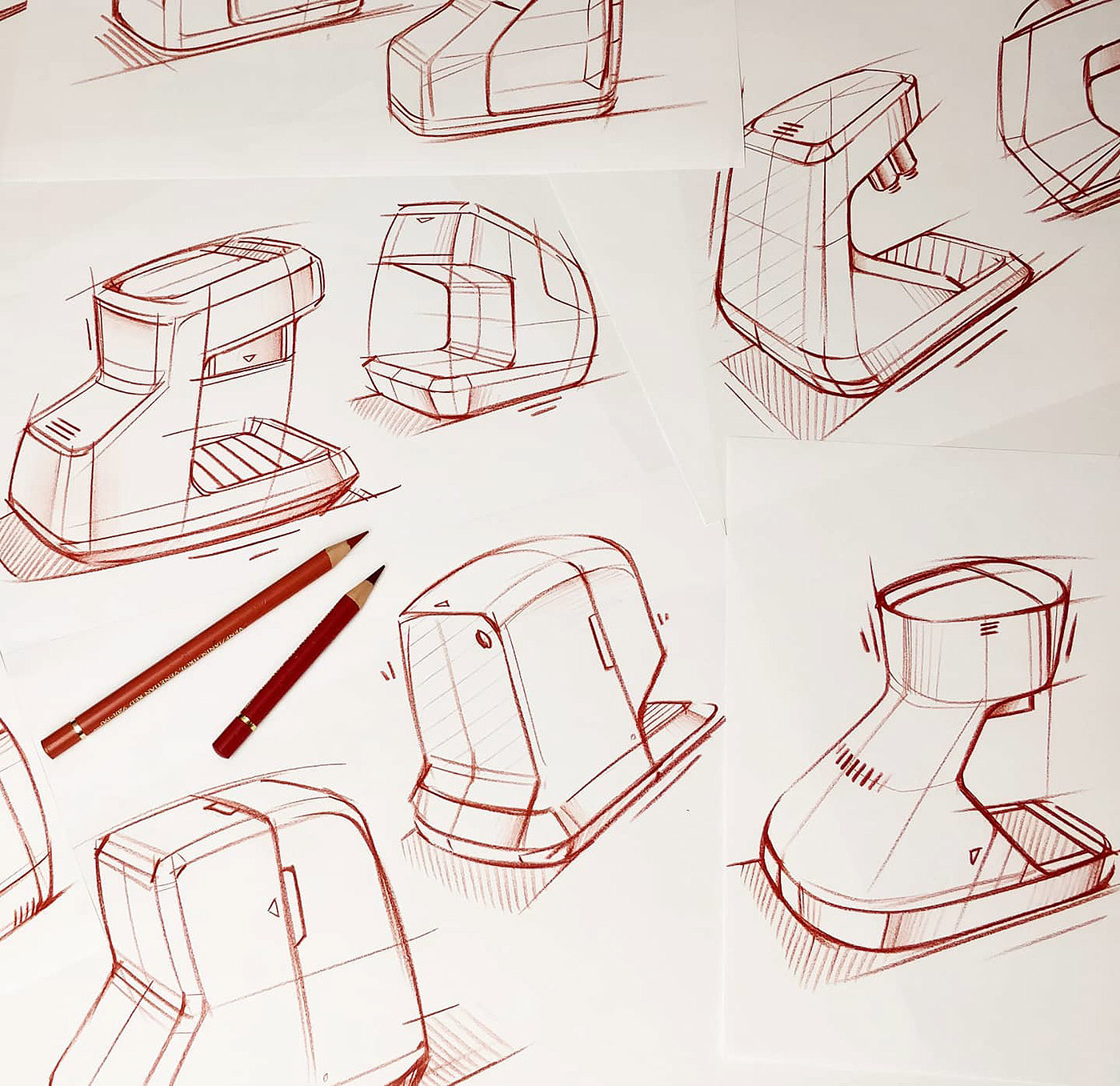 industrial design，Hand drawn，sketch，product design，