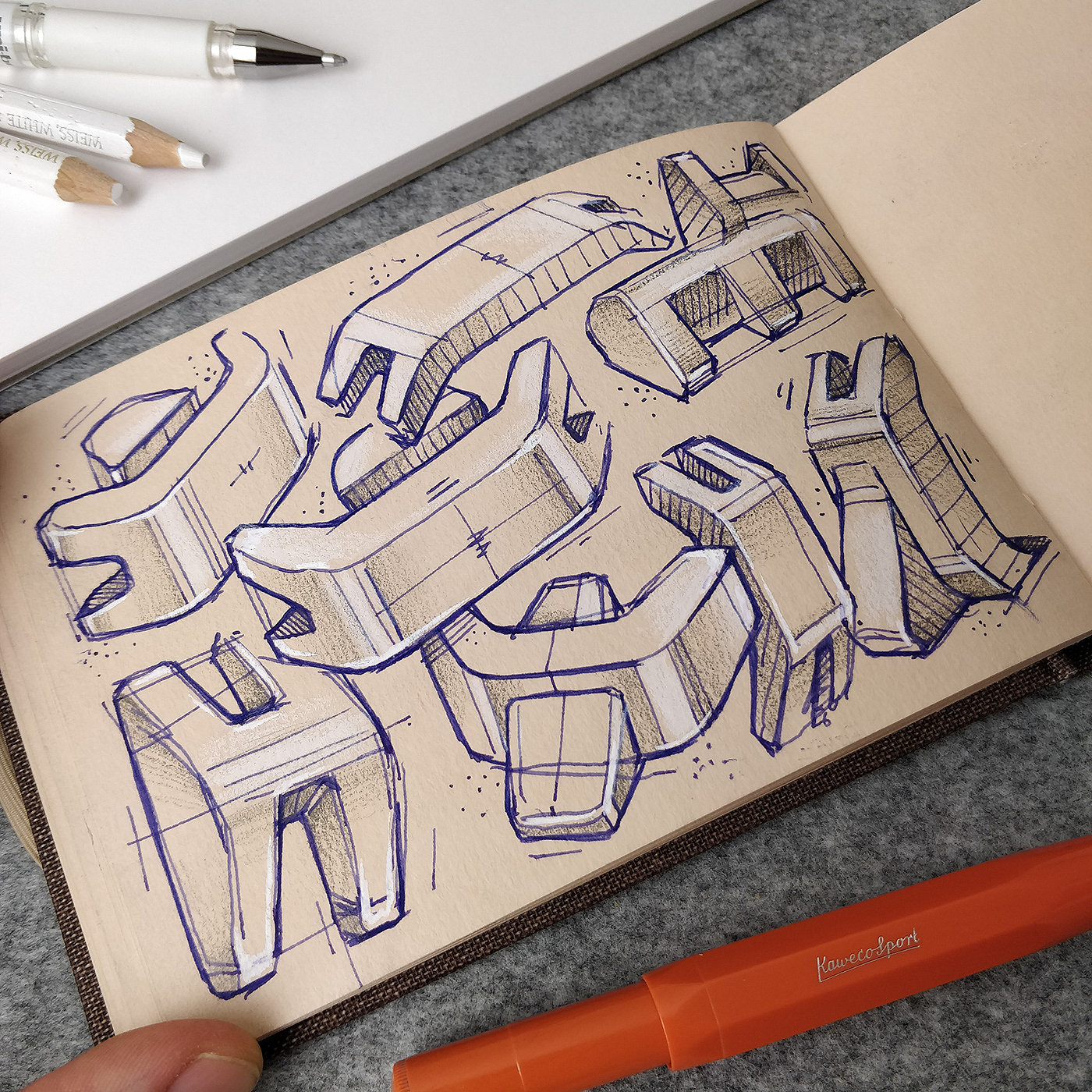industrial design，Hand drawn，sketch，product design，