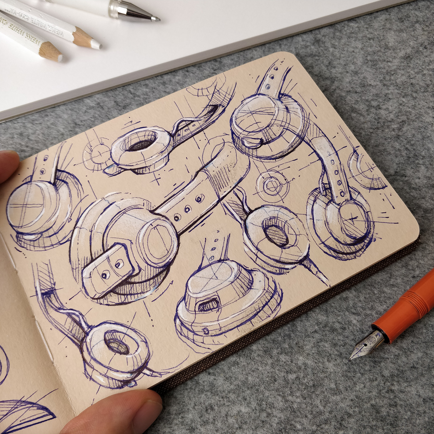 industrial design，Hand drawn，sketch，product design，